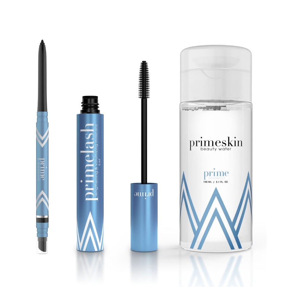 Eyeliner + Mascara + Beauty Water